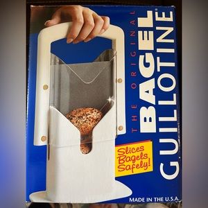Bagel Guillotine/Slicer Like New in Box